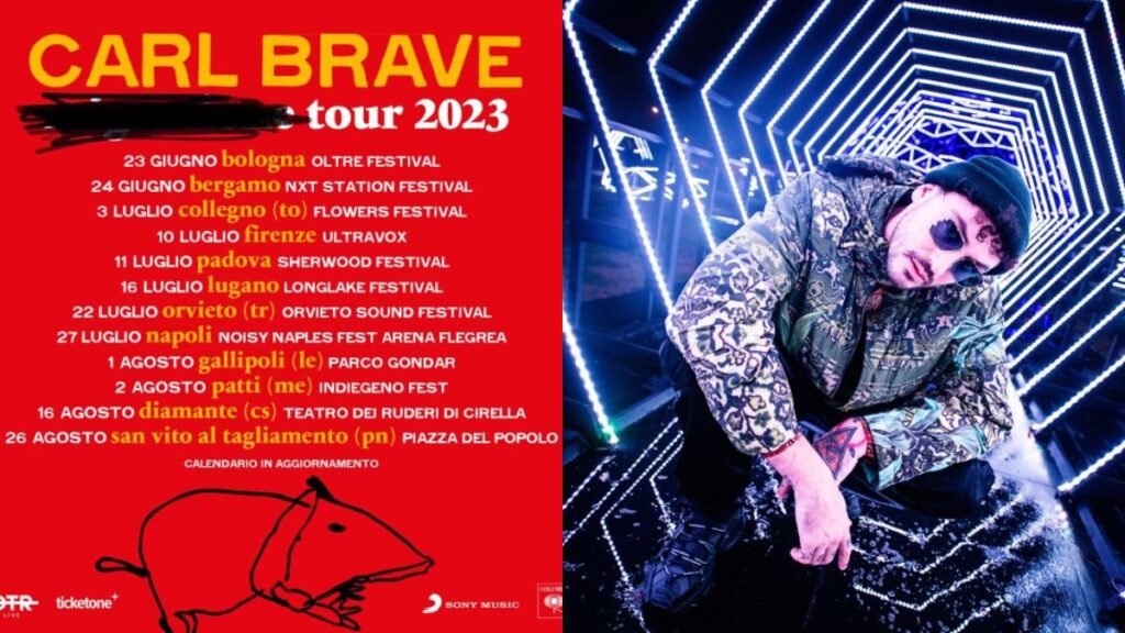 CARL BRAVE TOUR ESTIVO 2023