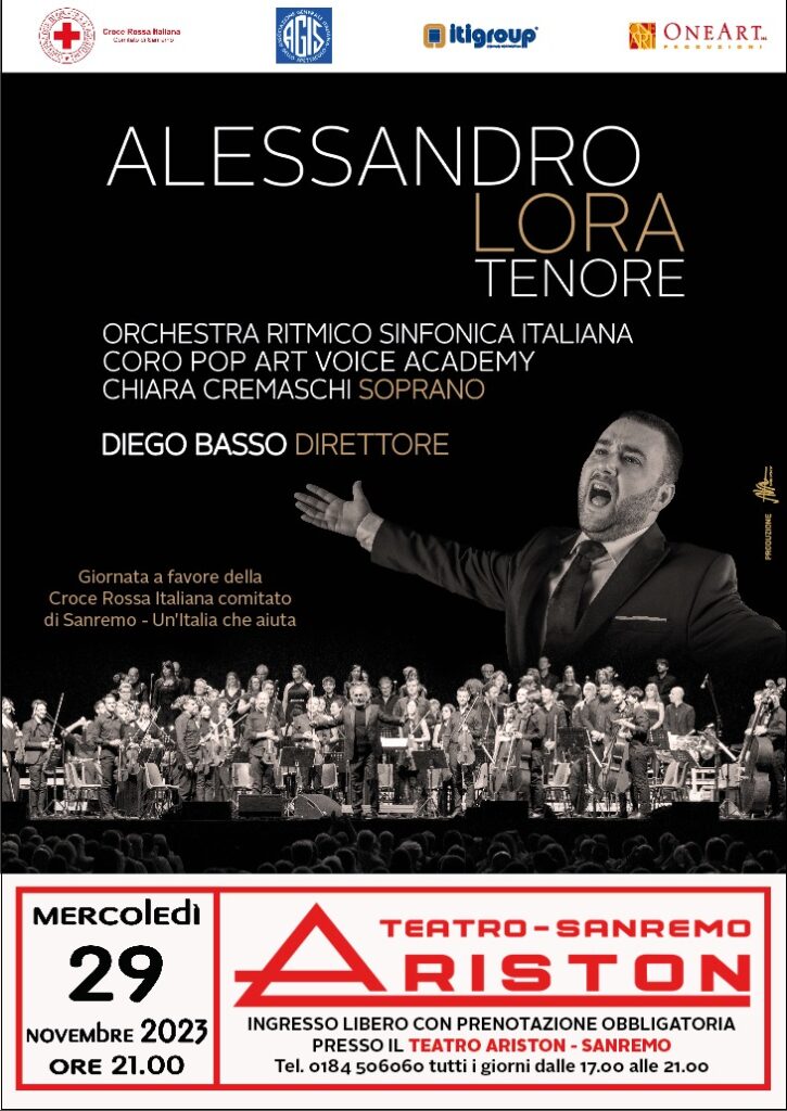 Alessandro Lora Teatro Ariston Sanremo